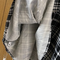 【新品タグ付き】★小さめ★ニット切り替えワンピースXL     L No.119の画像
