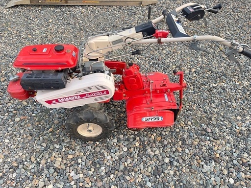 岩手　シバウラ 耕運機 KJ701 始動OK  7馬力 中古 現状品