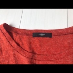 バルーンワンピース NICOLE/ニコル ニット 切替えデザイン　トップス 宇治・久御山の画像