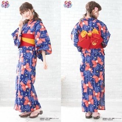 浴衣 セーラームーン 美少女戦士 アルテミス 帯 夏 限定 