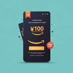 【今だけ100名限定🎁】LINE登録で100円分のアマゾンギフト券をゲット！🔥の画像