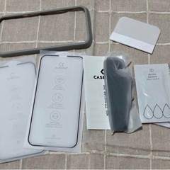 iPhone 13 /13Pro用ガラスフィルム 2枚 ガイド付き