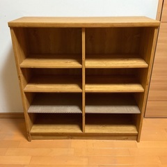 背の低い本棚（取引日時変更しました）