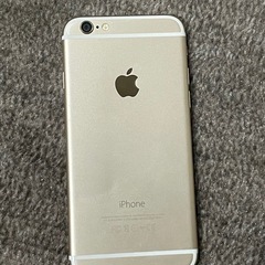 iPhone6  ゴールドの画像