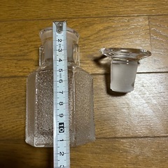ガラス　醤油差し　レトロの画像