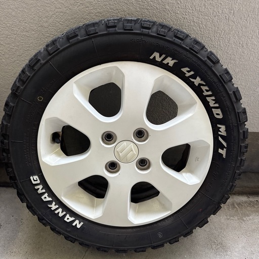 ナンカンFT９ワゴンr mh21s純正ホイール14インチ
