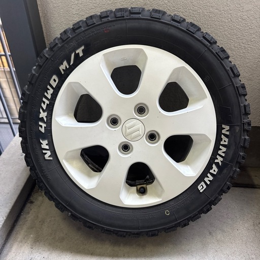 ナンカンFT９ワゴンr mh21s純正ホイール14インチ