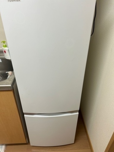 東芝冷蔵庫　170L  使用歴1年