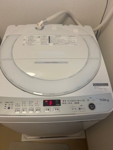 SHARP 洗濯機　7kg