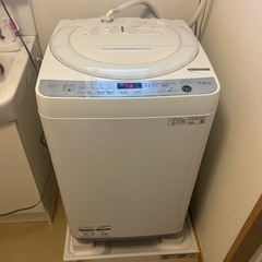 SHARP 洗濯機　7kgの画像