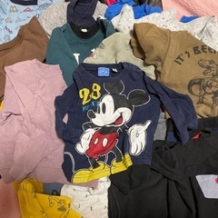 子ども服　ベビー服　ロンパース　下着　長袖　上着