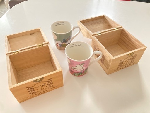 ムーミン マグカップ 木箱付 新品 宇治・久御山