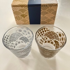 和モダングラス金銀揃え 新品 
宇治・久御山