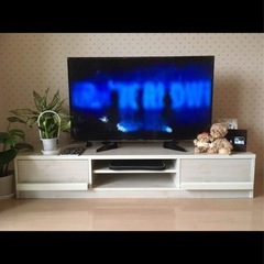 【値下げ】テレビ台　ホワイト　白　テレビボード