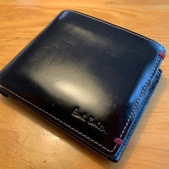 ポールスミス　二つ折り財布　コードバン