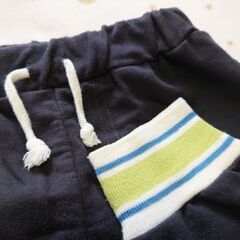 ズボン 80サイズ ダークグレーの画像