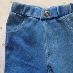 ズボン 80サイズ デニム風の画像