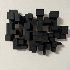 テクスチャーアート　ウェルカムボード　現代アート　抽象画