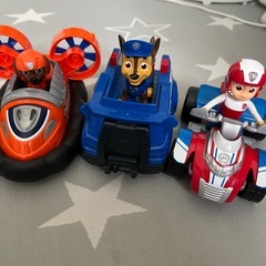 パウパトロール車両付きセットの画像