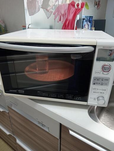 ④最終値下げしました!美品!シャープインバータ電子レンジ950W RE-S7D-W 2016年製