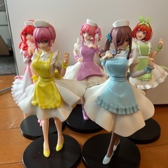 ⑦五頭分の花嫁　フィギュアセット