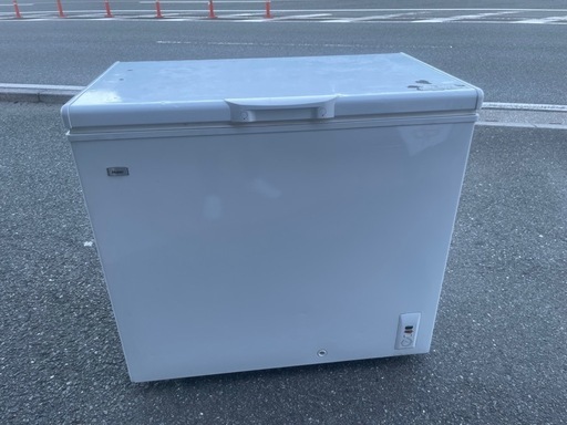 ■中古品 ハイアール冷凍ストッカー JN-NC205F-1 205L 2020年 940x565x885㎜ 動作問題なし■