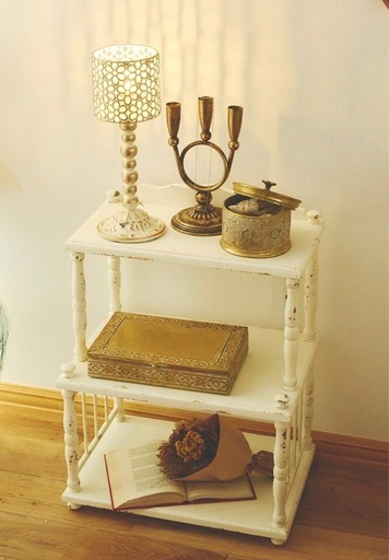 アンティーク3段シェルフ