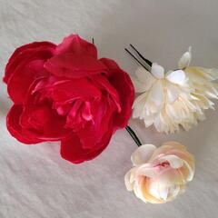 成人式卒業式髪飾りの画像