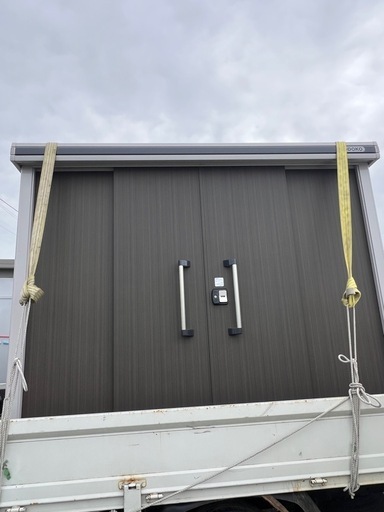 ヨド物置 エルモ 両開き 中古物置