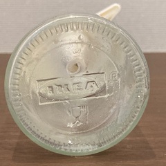IKEA ガラス製ポンプボトルホルダーの画像