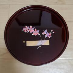 お盆　丸盆