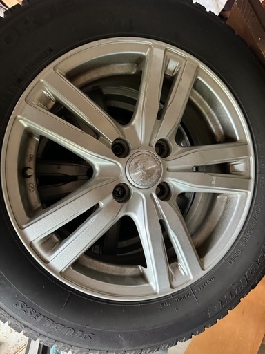 スタッドレス　アイスエスポルテ　185/65R15 ホイール、チェーン付き