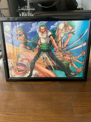 ONEPIECEフレーム付きワンピースパズル完成品