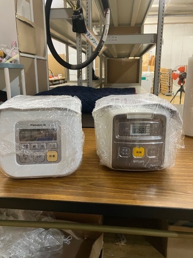 【メーカー多数】炊飯器3合　1100円※数量限定\n