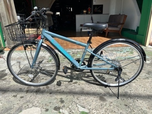 No.220 クロスバイクLASSEN26インチ整備済み