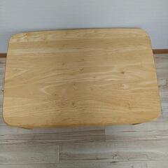 【無料】ローテーブル　折りたたみ式　木製の画像