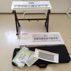 CASIO キーボード kh-218 足、箱、ACアダプタ、ケー...