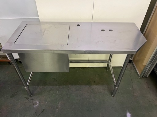 ドリンクバー 作業台 1250x500x78