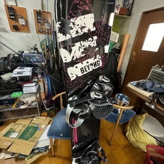 スノーボード、ブーツセット