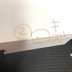 IKEAデスク（ホワイト）の画像