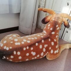 大きな鹿のぬいぐるみ♪の画像