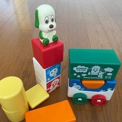 プラスチック積木の画像