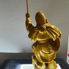 希少‼️ 大黒天　恵比寿 二柱 二天像 仏像　置物 七福 神風水開運金運招財骨董の画像