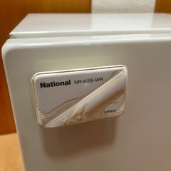 ▶︎冷蔵庫◀︎ 1990年製National NR-A5B-WR 49L 1ドアの画像