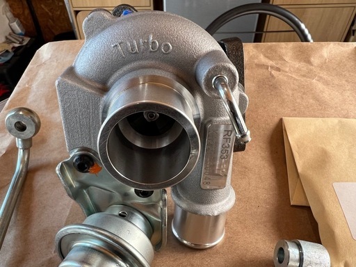 タントL385S等リビルトターボタービンVQ53 17201-B2023補器付き