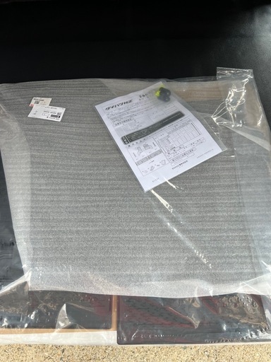 ハイゼットカーゴ、アトレー純正ゴムマット