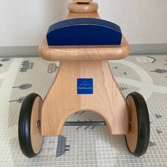 ボーネルンド　室内木製バイク　4輪車　の画像