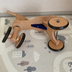 ボーネルンド　室内木製バイク　4輪車　の画像