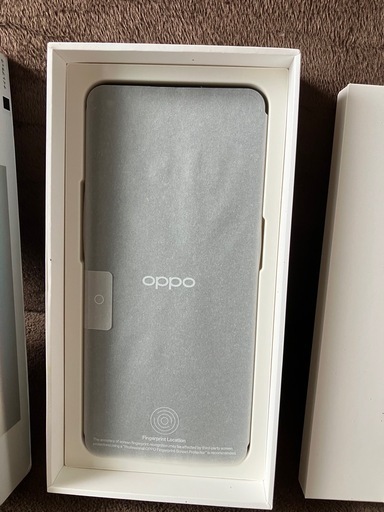 取引中【新品開封済】OPPO RENO9A 128GB ナイトブラック A3010P 