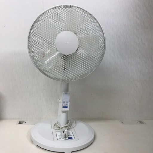 【引取】YUASA30cm リビング扇風機YT-KS3227YR2018年製  リモコン付き